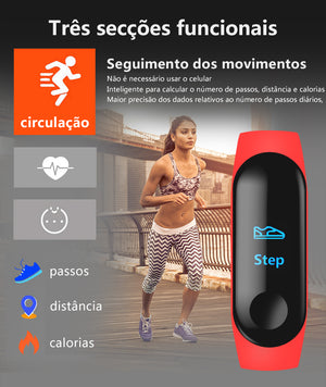 Pulseira Inteligente Free Sport®